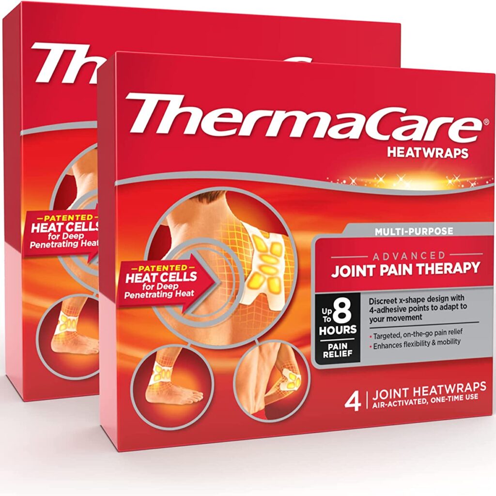 Soothe Pain Immediately with Thermacare Heat Wraps for Knees DOCTOR